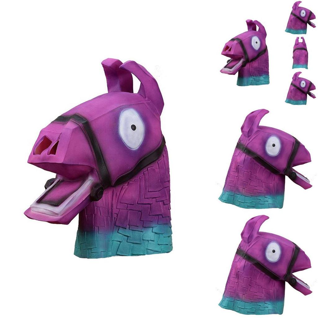 Christmas Halloween Latex Horse Head Mask With Character Role Play For Holiday Events