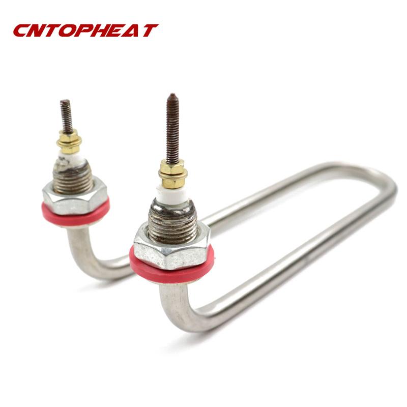 220v/380v 1.5KW/2KW/3KW U Type M16/M18 Stainless Steel Heater Tube Electric Tubular Heater Immersion Water Heating Element
