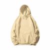 In Stock 2024 Women's Solid Color Loose Fit Hooded Sweatshirt with Plus Velvet for Autumn & Winter