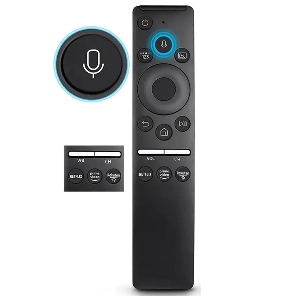 BN59-01330B Voice Remote Control for Samsung Smart TV LED QLED 4K 8K UHD HDR Curved with Netflix, Prime Video,Rakuten TV Button