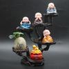 Zen Monk Figurine Ornament for Home Decor - Perfect for Living Room, Office, or Gift Displays