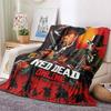 Adventure Games R-Red HD Print Blanket, For Sofa Travel Hiking Picni Bed Beding Flannel Blanket And Birthday Gift
