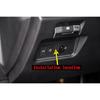 Car Electric Tailgate Switch Decorative Frame Electronic Handbrake Cover Trim For Jaguar E-PACE E PACE 2018- Car