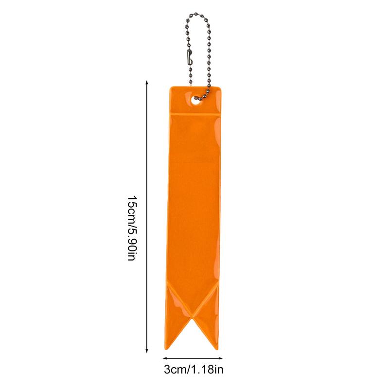 10pcs Backpack Reflector Child Safety Reflective Pendants Waterproof Children's Reflector Highly Visible Night Walking Safety