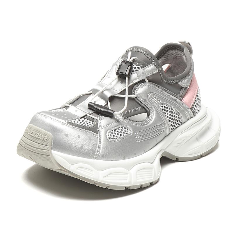 

2025 New Classic Designer Luxary Women s Chunky Sneakers Thick Sole Female Sports Running Shoes Casual Fitness Vulcanize Shoes 35 сірий колір