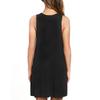 Fashion Women  Casual Solid Pockets Sleeveless Above Knee Dress
