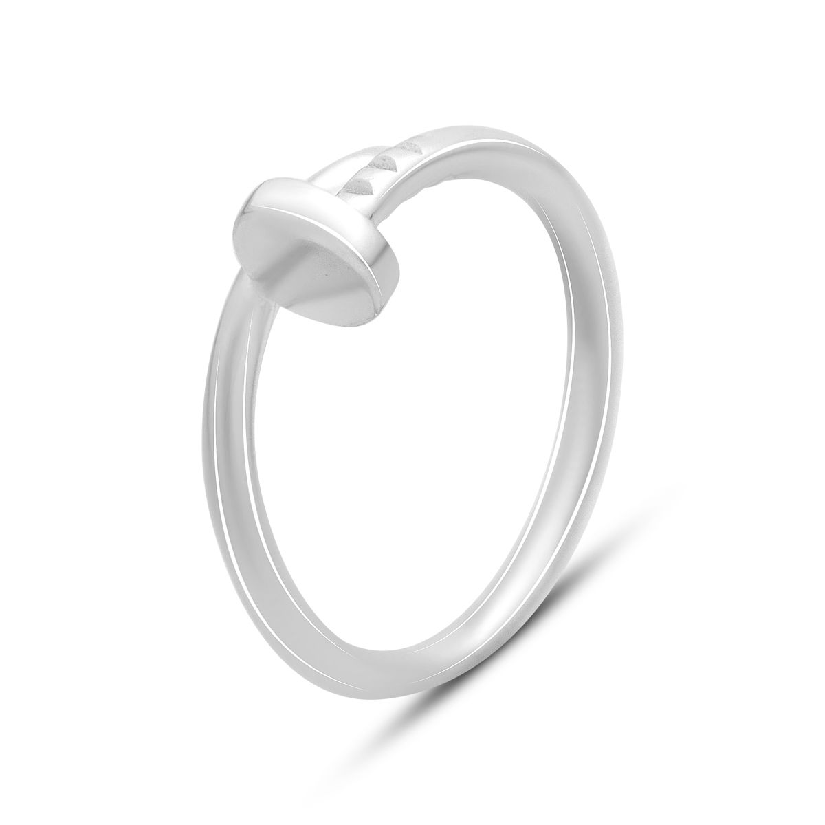 

Silver ring without stones, product weight 2.63 g (2147701) 19