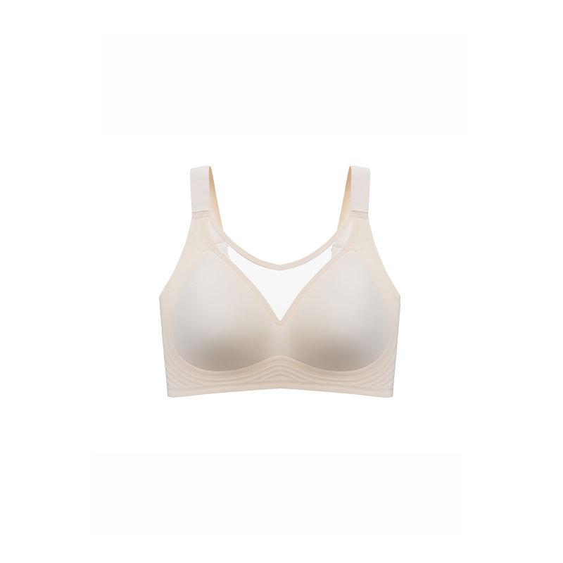 Breathable Seamless Bra for Women Soft Support Adjustable Breasts Comfortable Bra Plus Size Bra