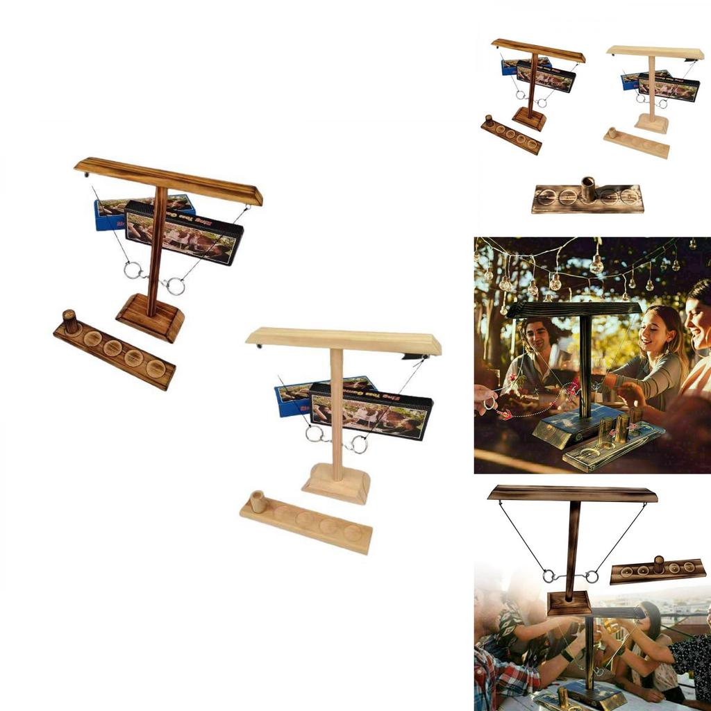 Handcrafted Wooden Hook And Loop Toy Elevate Your Party Game