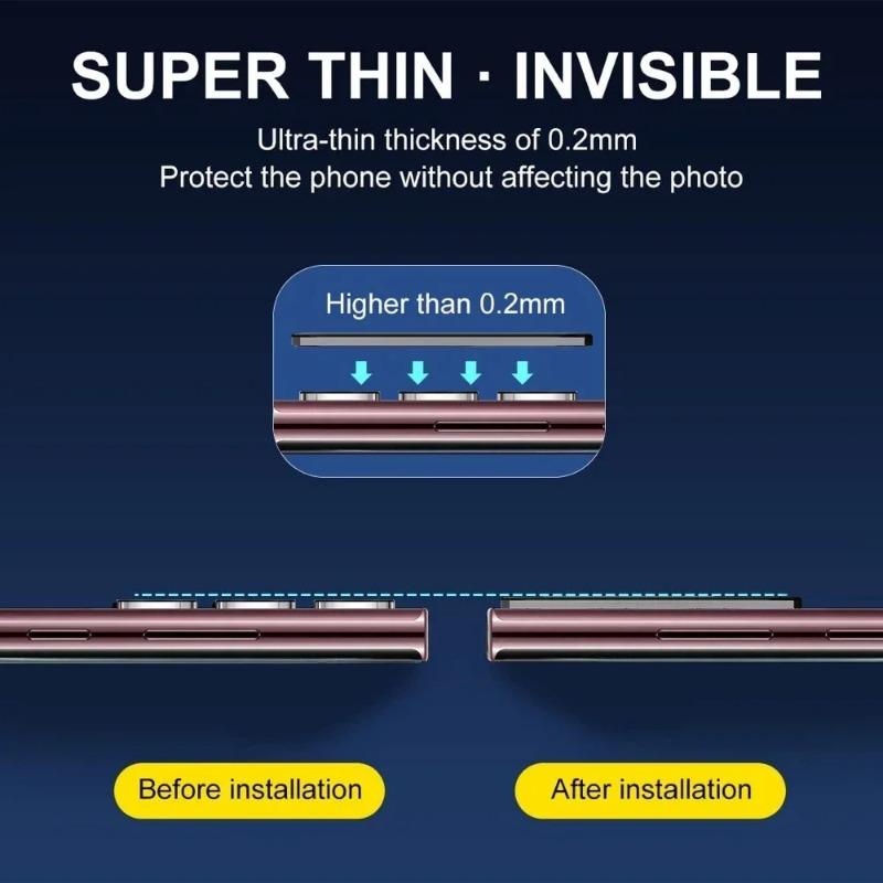 1-4PCS Camera Lens Protector for Samsung Galaxy S24 Ultra HD Tempered Glass Anti-Scratch Protective Film For Samsung S24 Plus