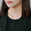 Vendome Aoyama Necklace K18 Pink Gold Diamond Drop AGAN619440DI [Official]