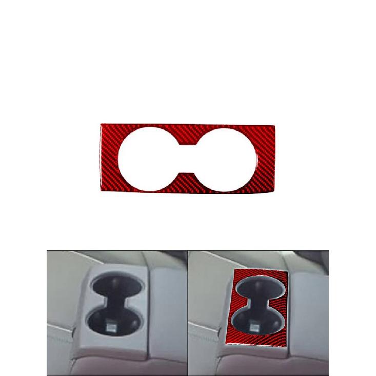 

Автомобильный Стайлинг, аксессуары для интерьера для Chevrolet Impala 2014-углеродное волокно, держатель чашки, панель, наклейки, крышка Red rear