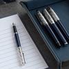 Officiële Waterman Metropolitan Deluxe Speciale Editie Vulpen Luxe Merk Blauw CT 2167588 Pen, Cadeau,