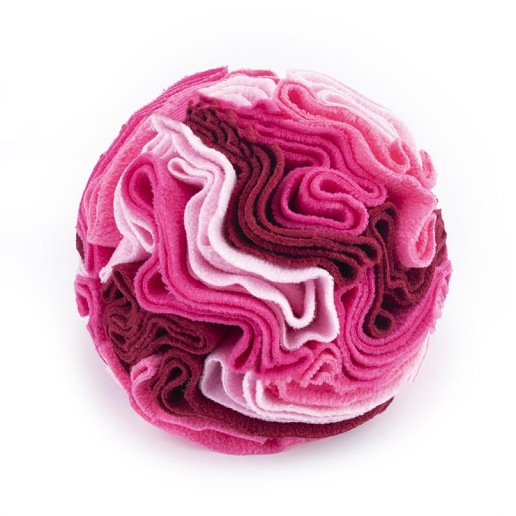 Rainbow Sniffing Ball and Treat Dispensing Toy Activate Pet Sense of Smell and Mental Stimulation Interactive Dog Toy
