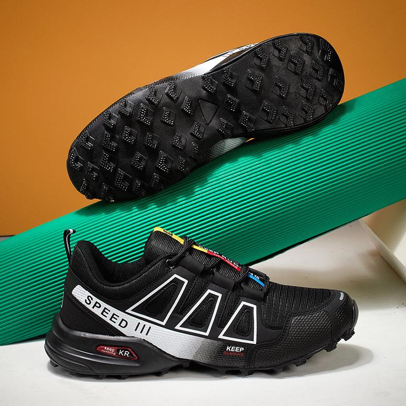 Herren Übergröße 47 Atmungsaktive Rutschfeste Wanderschuhe für Grenzüberschreitende Wanderungen, Radfahren, Reisen, Camping und Offroad-Abenteuer