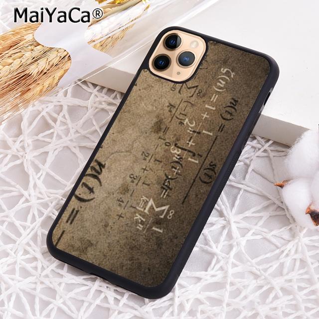 Math For iPhone 17 Air 16 15 14mulas of Rubber Equations Phone Case For iPhone 17 Air 16 Pro Max 15 14 Plus 12 13