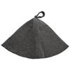 Wool Felt Sauna Hat Anti Heat Men and Women Dark Color for Lightweight for Protection Experience Warm Cap top sale