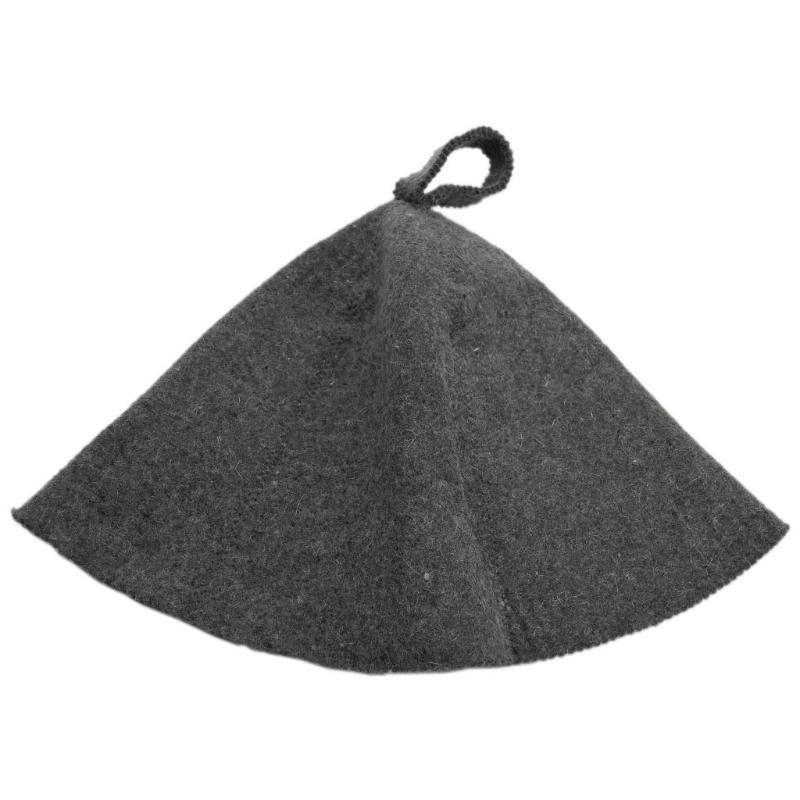 Wool Felt Sauna Hat Anti Heat Men and Women Dark Color for Lightweight for Protection Experience Warm Cap top sale