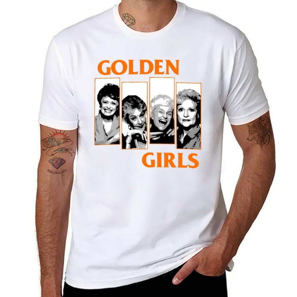girls golden TShirt Trendy Pattern TShirt for Men