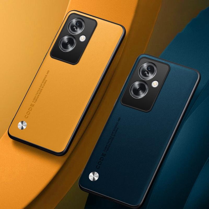 Luxury PU Leather Case For OPPO A79 A1 A2 Pro 5G Back Cover Matte Silicone Full Protection Phone Case For OPPO A2X A2M Coque