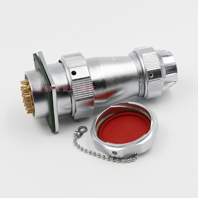 WEIPU WY40 TE+Z Solder Fast Screw Lock Waterproof Powercon Bulkhead Connector 5 9 15 26 31 52Pin Industrial Aviation Socket Plug