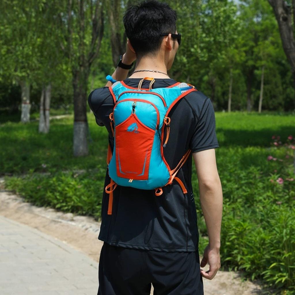 Hydration Backpack 10L Lightweight Running Vest Water Bladder Pack Hiking Cycling Outdoor Bag No Water Bag
