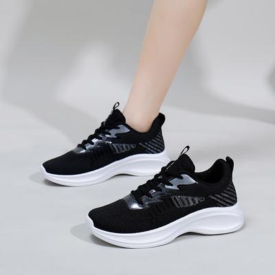 Sommer Neue Atmungsaktive Fliegende Gewebte Damenschuhe Ins Trendiger Lauf-Sneaker Damen Freizeitschuhe