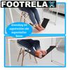 FOOTRELAX Tragbare Fuß-Hängematte Büro Schreibtisch Fußstütze Tisch Reise Ablage