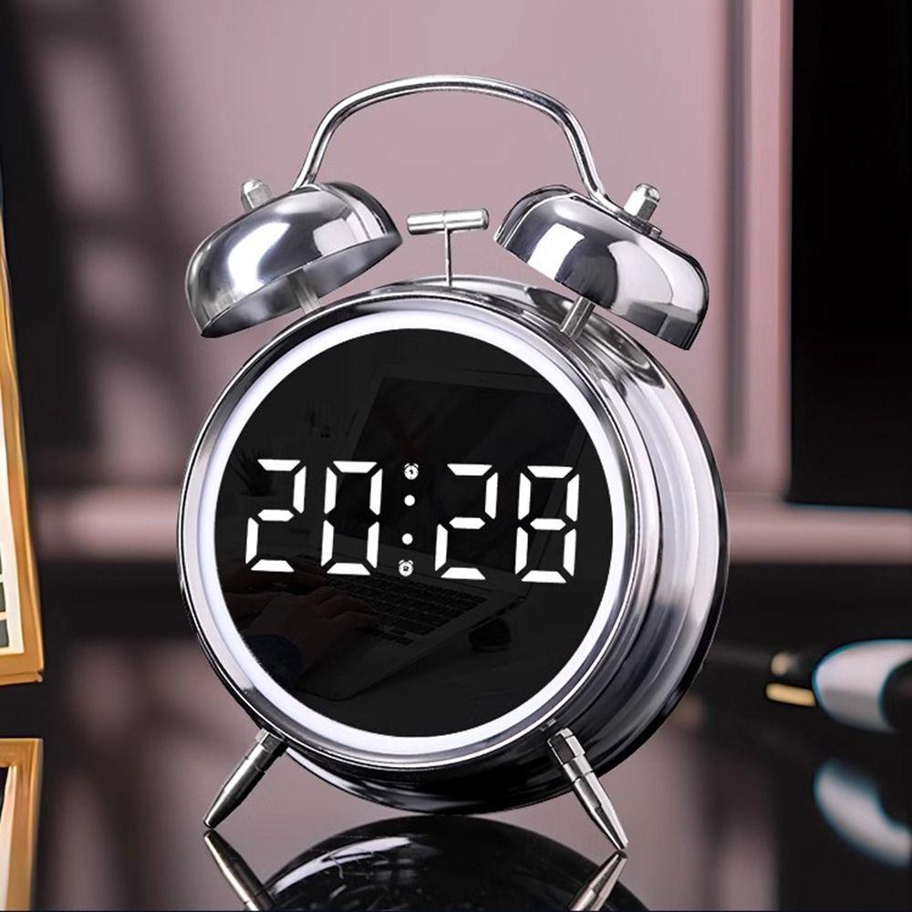 Extra Large Sound Digital Display Clock Night Light Smart Alarm Clock  Student Special