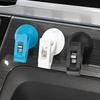 4Pcs Car Interior Window Clip Mount Black Suction Cap Clip Plastic Sucker Removable Holder For Sunshade Curtain Towel