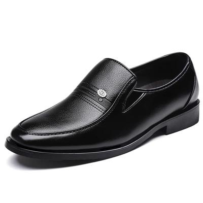 Genuine Leather Handmade Shoes Men Loafers Slip On Business Casual Shoes Classic Soft Leather Hombre Breathable Men Shoes Flat