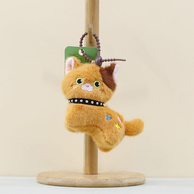 Cat Little Cute Keychain Cartoon Girl Backpack Decorative Pendant Doll Gift