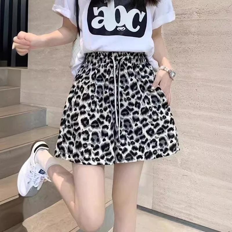 Short large en soie glacée pour enfants, pantalon de yoga fin et ample, pantalon de survêtement à séchage rapide