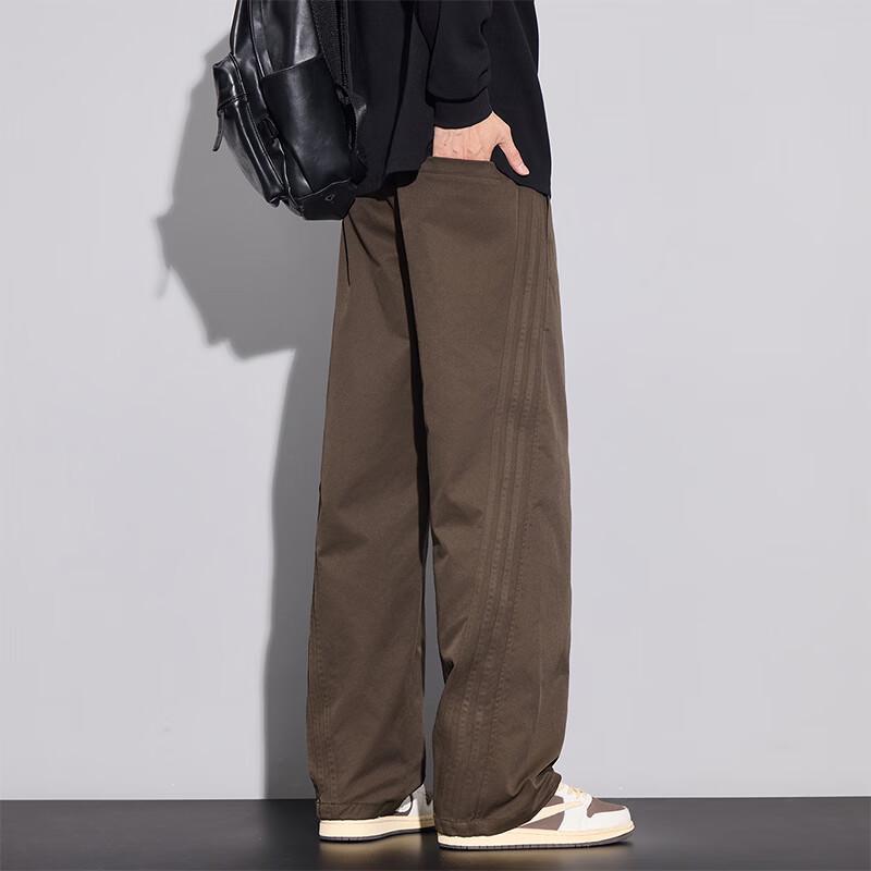 MEDE Men's Loose Fit Straight Leg Casual Pants