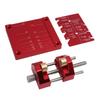 Chisel Sharpening Angle Setter Easy Honing Guide System Adjustable 5 32 to 3 Inch Woodworking Tools Red