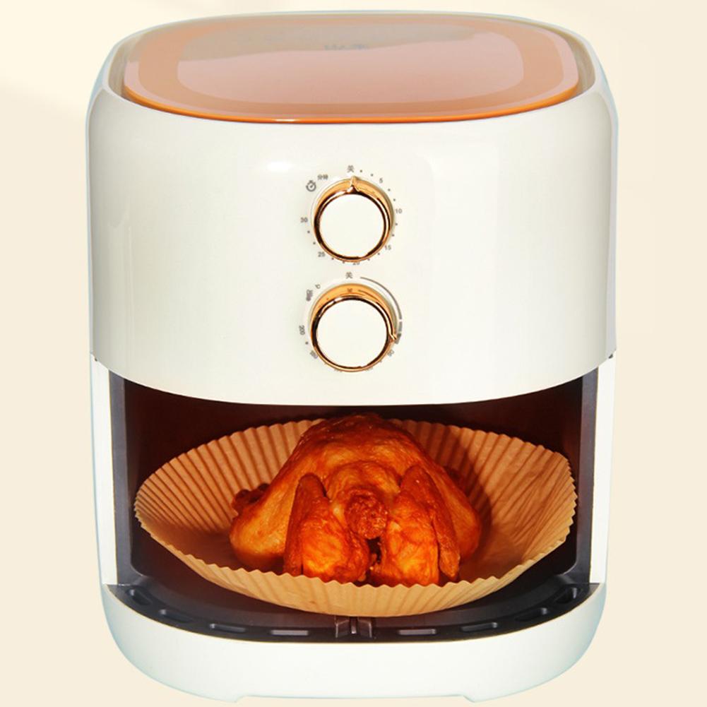 Air Fryer Special Oil Paper Tray Kitchen Baking Square Silicone Non-stick Paper Liner