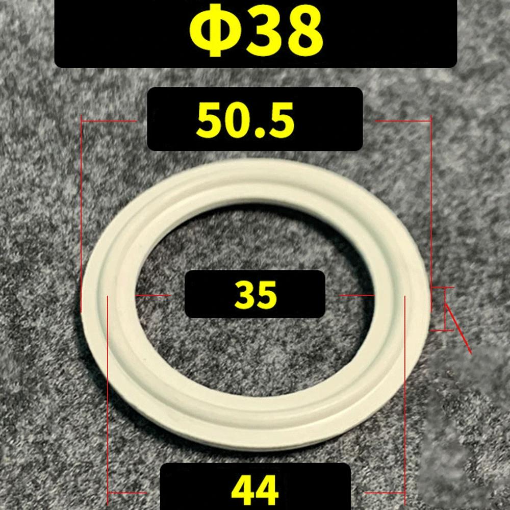 

White EPDM 38 51 63 76 89 102-219mm 1.5 -8 Tri Clamp Seal Gasket Acid and Alkali Resistant