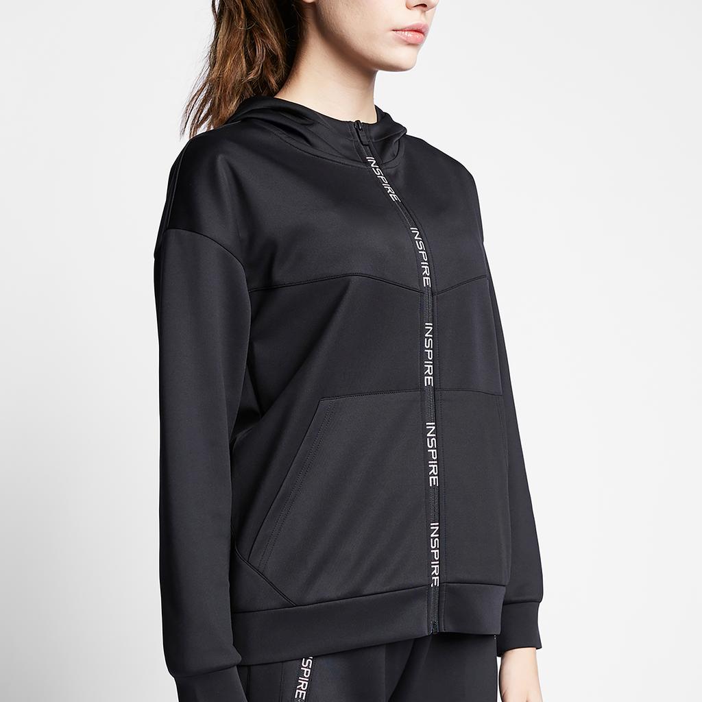 Lescon Damen Kapuzenjacke mit Reißverschluss 23B-2123
