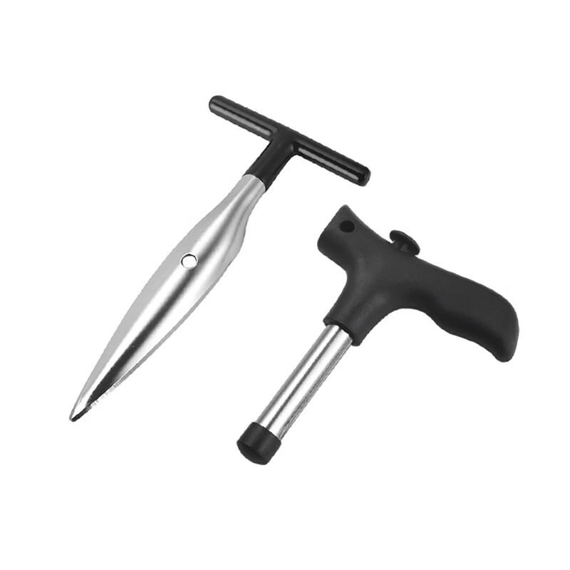 Stainless Steel Coconut Opener & Meat Remover Set