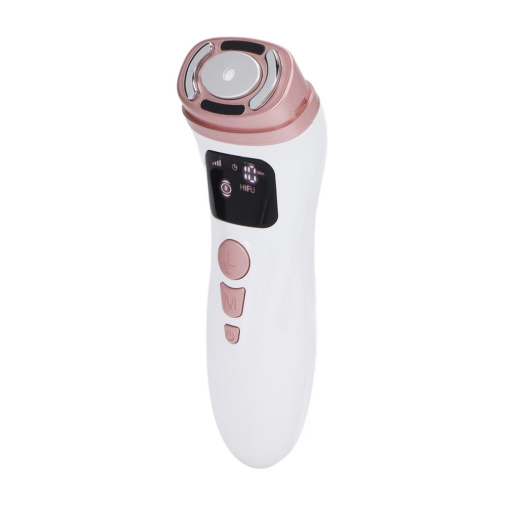 Mini Ultrasonic Skin Beauty Machine 5 Gears 3 Modes Skin Rejuvenation Caring Device 100‑240VEU Plug