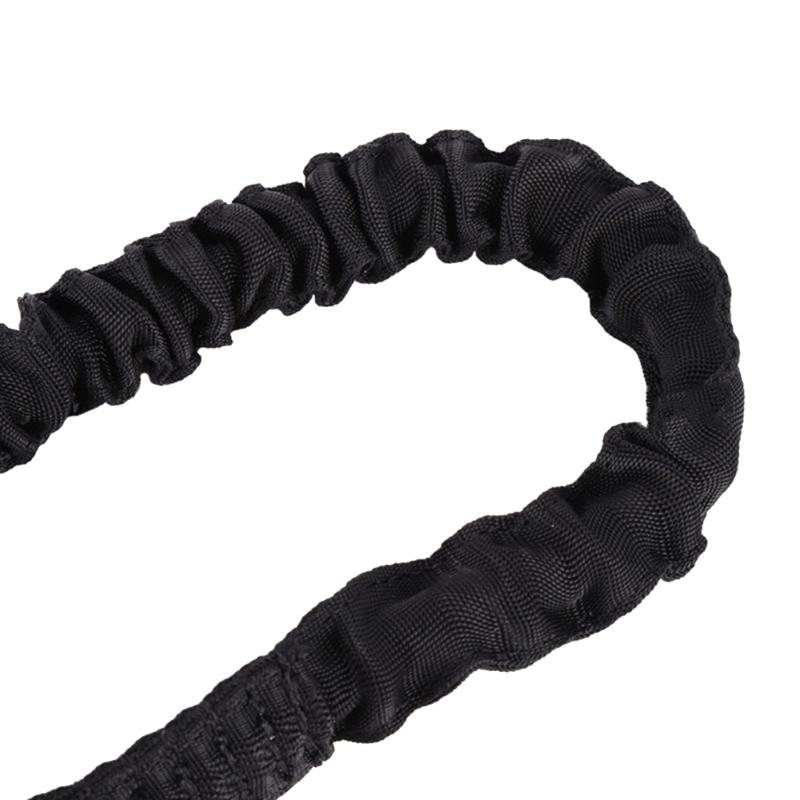 Quick Release Retractable Safety Sling Lanyard Adjustable Safety Rope Sling Nylon Belt Tactically Protective Sling