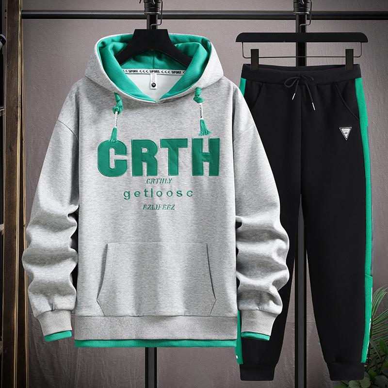 Huggorm Herr Huvtröja - Avslappnad, Tjock Sammet, Lös Passform, Trendig Ungdomsstil för Vår och Höst.