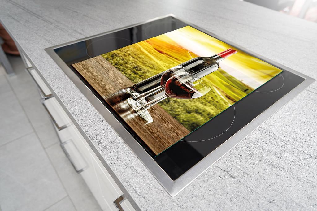 PLANCHE À DÉCOUPER EN VERRE 45x52 VIN