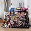Cartoon Kingdom Hearts Spiele 3D Weiche Flanelldecke für Betten Schlafzimmer Sofa Picknick, Überwurfdecke zum Zudecken im Freien Freizeit Geschenk
