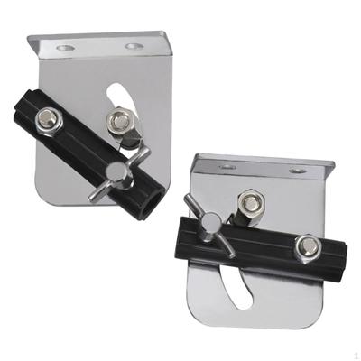 2 Pieces Drum Strap Mounting Rack Percussion Parts for Professionals Adjusted Freely Angle Adapter