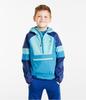 LL Bean Wind Rain Big Size Purple 1000137071 Kids' & Anorak, Kids, M, 10-12, Clover/Ruby Coral, Multicolor,