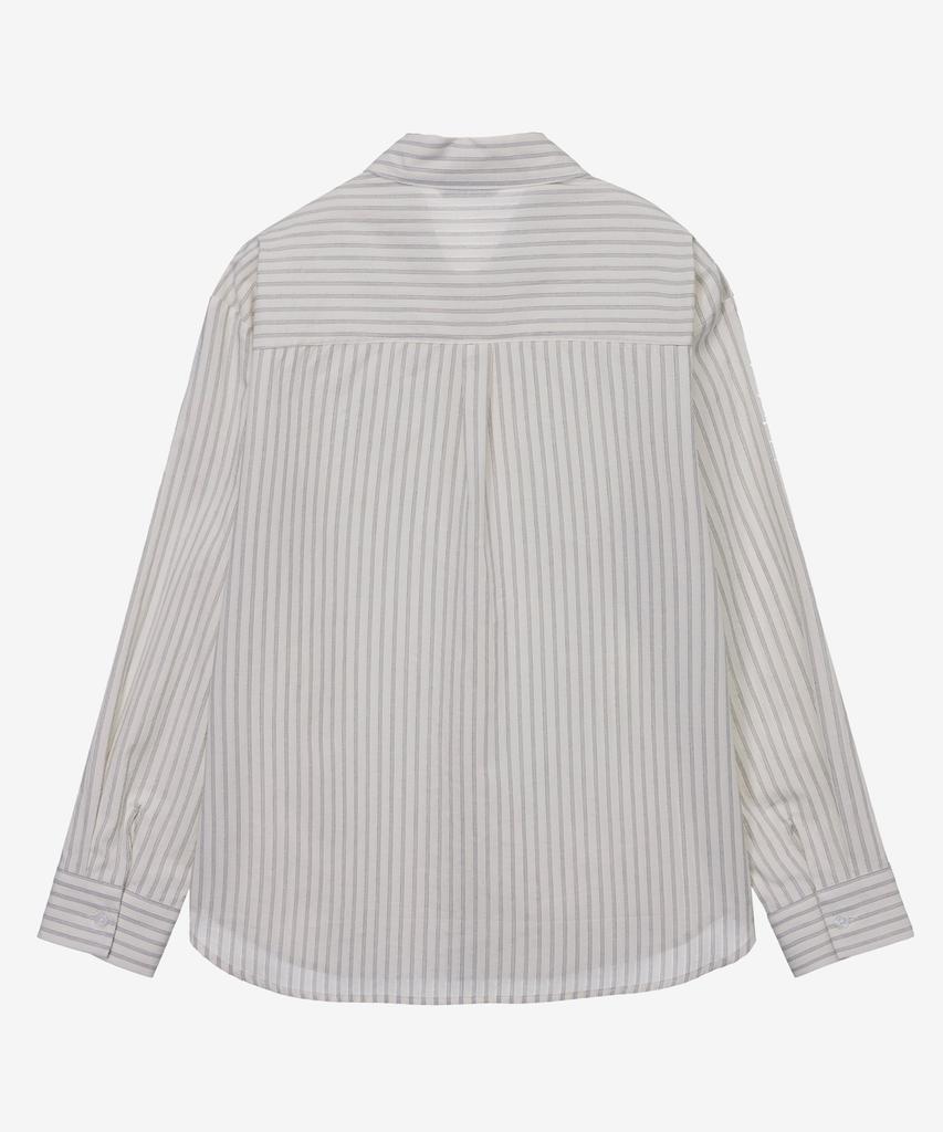 MIND BRIDGE WOMEN [W] Striped Oversized Shirt - 2 Colors