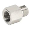 Pressure Gauge Sender Adapter Leakproof Stainless Steel 1 8in NPT Female to M10x1.0 Male Adapter with Gasket