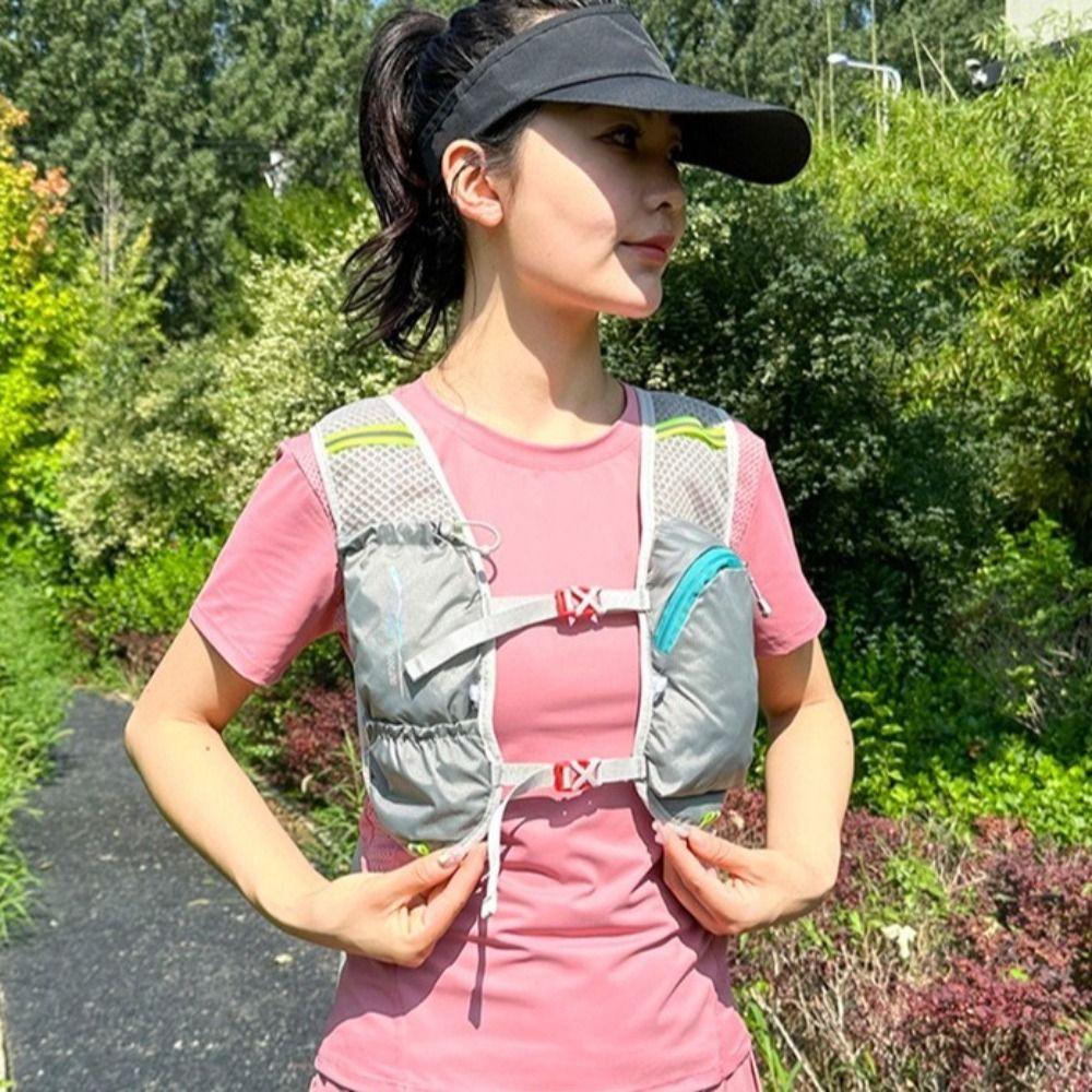 Ultra-light Hydration Pack Breathable Hydration Jogging Vest  Hiking Camping Fitness