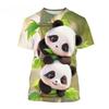 Kinderkleidung 3D-Druck Niedliche und Lustige Tiere Kurzarm Grafik-T-Shirts Jungen Mädchen Rundhals Oberteile T-Shirt Kinderkleidung